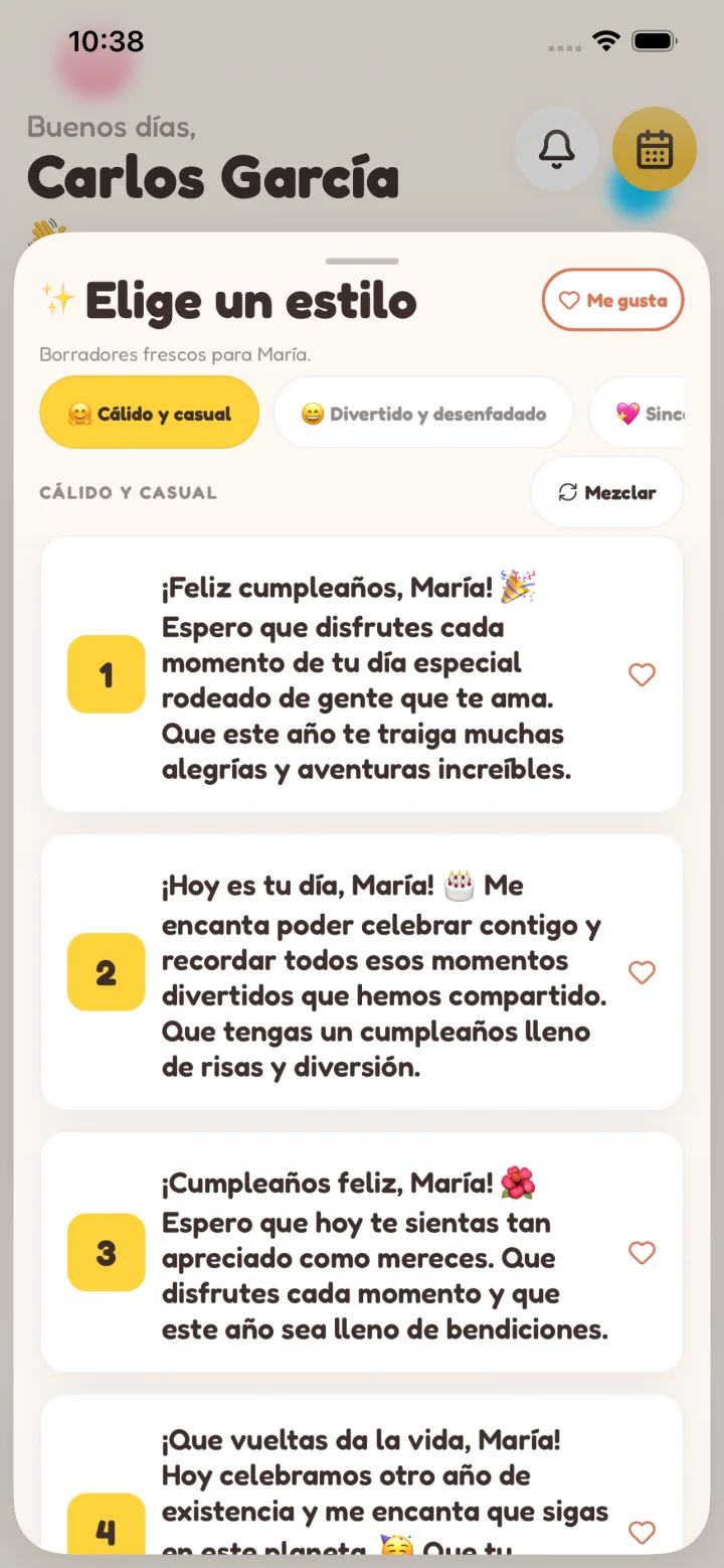 Escrito para ti
