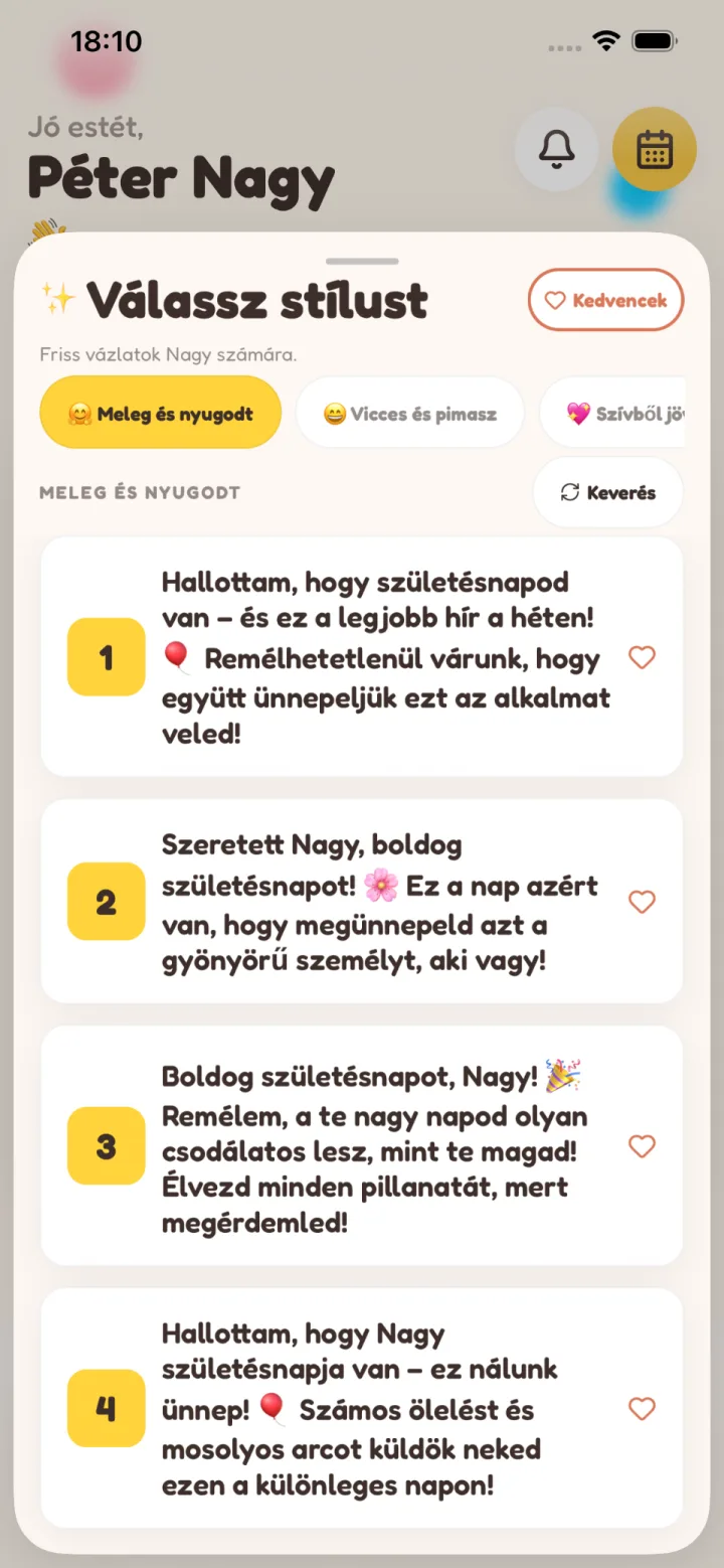 Neked írva